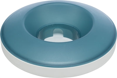Trixie Slowfeeding schommelbak kunststof tpr grijs blauw