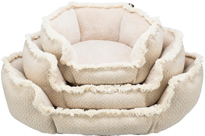 Trixie Hondenmand boho rechthoekig beige