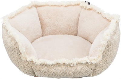 Trixie Hondenmand boho rechthoekig beige
