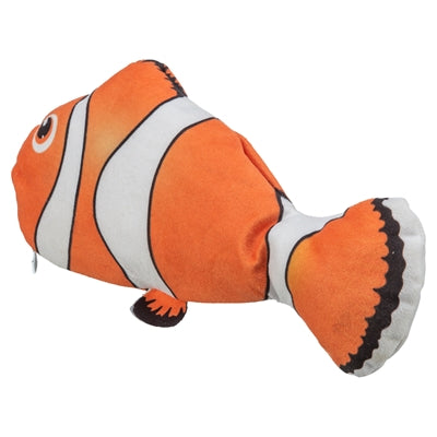 Trixie spartel vis stof catnip oranje