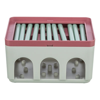 Trixie Kattenspeelgoedbox met bordeauxrode strepen