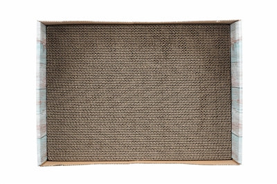 Trixie Krabmand karton kattenkruid turquoise