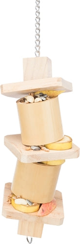 Trixie snackspeelgoed bamboe hout naturel