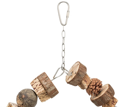 Trixie ringschommel hout dennenappels naturel