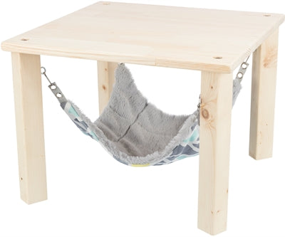 Trixie Schuilplaats met hangmat zonnig assorti grijs