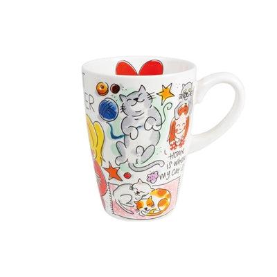 Blond Amsterdam Mok kattenliefhebber xl