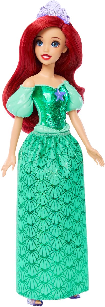 Mattel disney princess - prinsessen pop - ariel uit de kleine zeemeermin