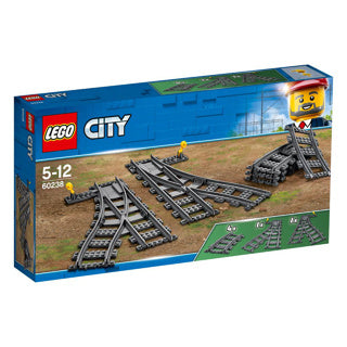 Lego city trein 60238 wissels
