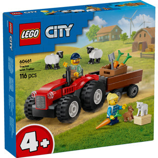 Lego city 60461 rode tractor met aanhanger en schapen