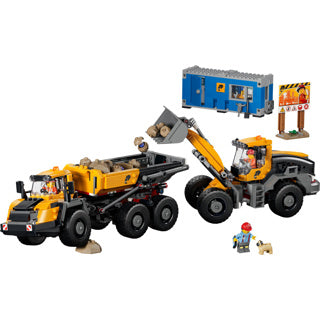 Lego city kiepwagen en voorlader voertuig speelgoed voor kinderen 60494