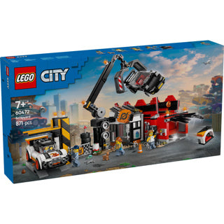 Lego 60472 my city schroothoop met auto's