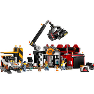 Lego 60472 my city schroothoop met auto's
