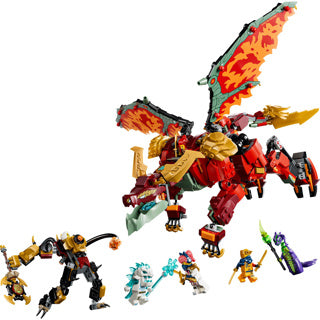 Lego ninjago 71868 wyldfyre's transformerende drakenmecha