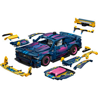 Lego technic 42236 aanpasbare ford mustang gt auto