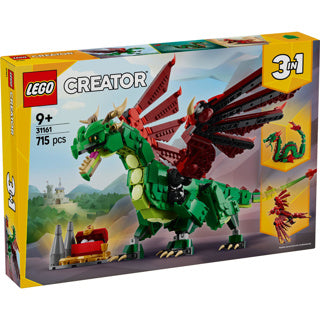 Lego creator 31161 zelfgemaakte draak
