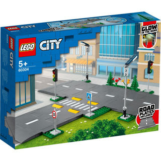 Lego city wegplaten 60304