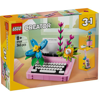 Lego creator 3in1 typemachine met bloemen - 31169