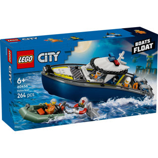 Lego 60456 stadspolitie achtervolging met politieboot
