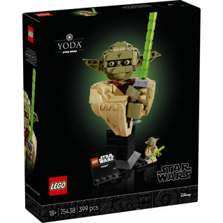 Lego star wars yoda buste bouwpakket voor volwassenen - 75438