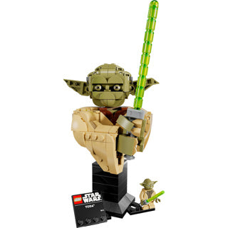 Lego star wars yoda buste bouwpakket voor volwassenen - 75438