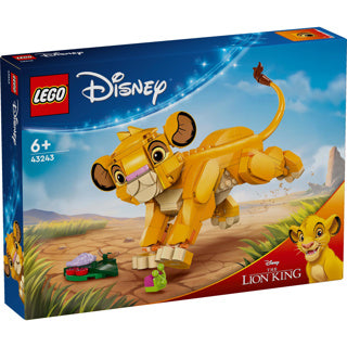 Lego disney 43243 simba de leeuwenkoning als welp