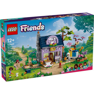 Lego friends - imkershuis en bloementuin constructiespeelgoed (42669)