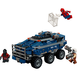 Lego ǀ marvel spider-man achtervolging van gevangenistransport bouwpakket voor kinderen 76349