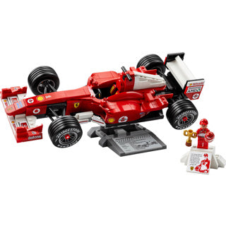 Lego icons ferrari f2004 en michael schumacher - 11375