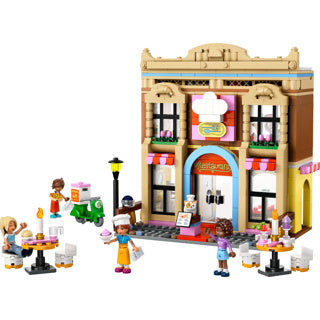 Lego 42655 friends restaurant en kookschool