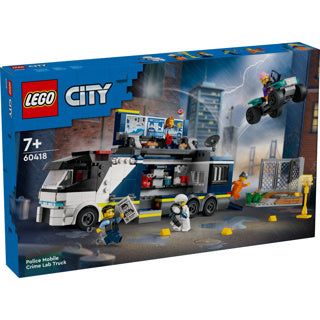 Lego 60418 city politielaboratorium in truck | 2 stuks