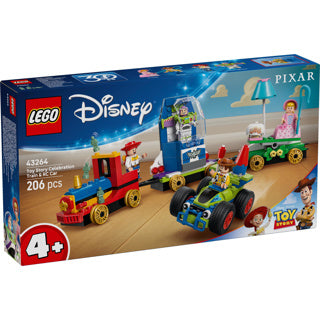 Lego disney 43264 toy story celebration train rc car