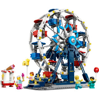 Lego creator 3in1 klassiek reuzenrad, ufo-attractie en zweefmolen speelgoed voor kinderen 31389