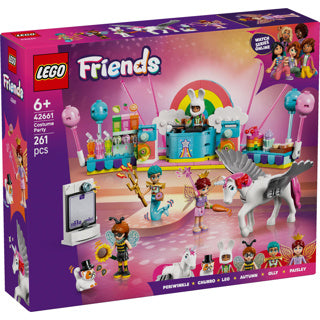 Lego Friends 42661 verkleedfeestje met eenhoorn en vergoeding