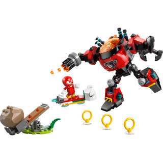 Lego sonic the hedgehog - knuckles vs. dr. eggman egg crusher mecha constructiespeelgoed (77005)