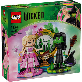 Lego wicked elphaba en glinda figuren - 75682