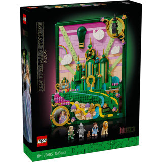 Lego - emerald city muurkunst - wicked - 75685