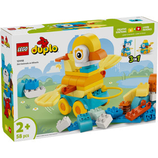 Lego duplo 10448 3-in-1 dieren op wielen peuterspeelgoed