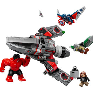 Lego marvel 76292 captain america vs. rode hulk duel