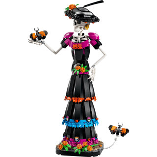 Lego ideas la catrina figuur bouwpakket voor volwassenen en woondecoratie 21372