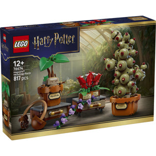 Lego harry potter zweinstein kruidenkunde planten bouwbaar speelgoed voor kinderen 76474