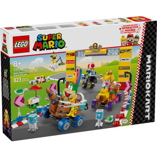 Lego super mario 72036 mario kart baby peach en grand prix set