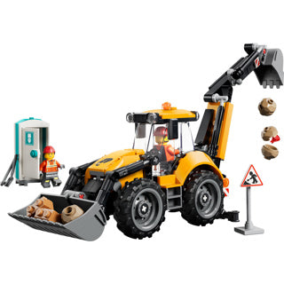Lego city gele graaflaadmachine speelgoed voor kinderen en kinderkamer decoratie 60480