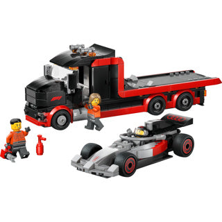 Lego ® city f1® displaytruck met audi f1® racewagen - 60493