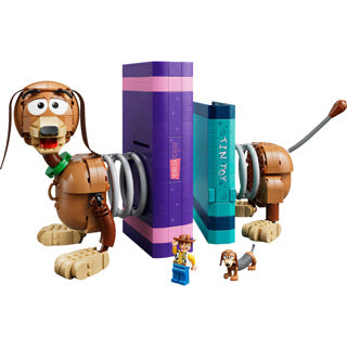 Lego disney en pixar toy story slinky hond boekensteunen bouwpakket voor volwassenen - 43301