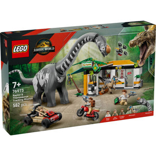 Lego jurassic world 76973 raptor en titanosaurus opsporingsmissie
