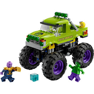 Lego 76312 super heroes marvel de hulk truck vs. thanos