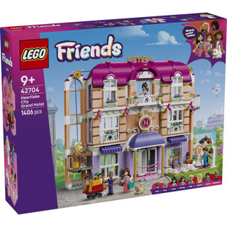Lego friends heartlake city grand hotel speelgoed met dieren figuren en poppetjes 42704