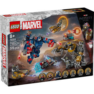 Lego super heroes marvel 76322 avengers endgame thor vs. chitauri