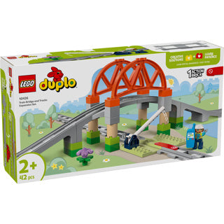 Lego duplo town 10426 treinbrug en rails uitbreidingsset