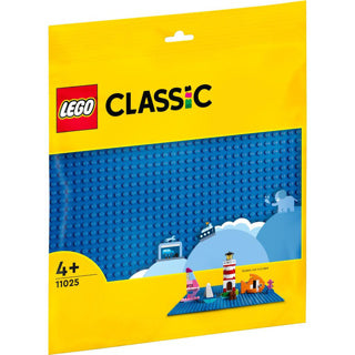 Lego classic 11025 blauwe bouwplaat | 2 stuks